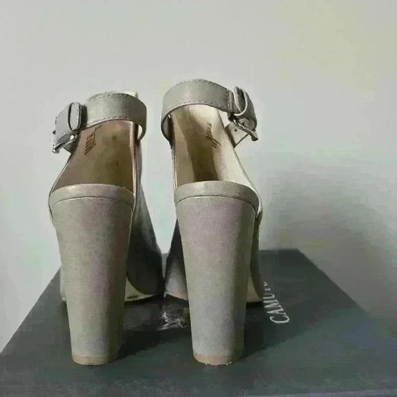 VINCE CAMUTO PEEP  TOE SLING BACK BOOTIE - Picture 7 of 11